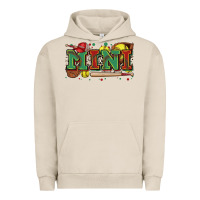 Pigment French Oak mini softball Urban Hoodie - Zillion Design Studio