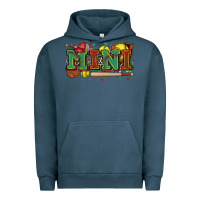 Pigment Midnight Navy mini softball Urban Hoodie - Zillion Design Studio