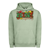 Pigment Oil Green mini softball Urban Hoodie - Zillion Design Studio