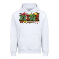 White mini softball Urban Hoodie - Zillion Design Studio