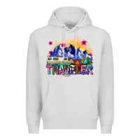 Dove Grey traveler Premium Hoodie - Zillion Design Studio