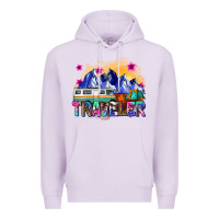 Lilac traveler Premium Hoodie - Zillion Design Studio