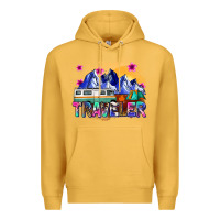 Mustard traveler Premium Hoodie - Zillion Design Studio