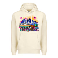 Sandshell traveler Premium Hoodie - Zillion Design Studio