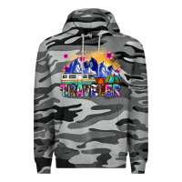 Slate Camo traveler Premium Hoodie - Zillion Design Studio