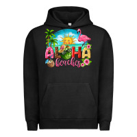 Pigment Black aloha beaches Urban Hoodie - texasbilliewilder