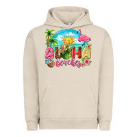 Pigment French Oak aloha beaches Urban Hoodie - texasbilliewilder