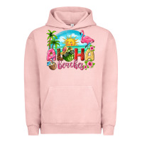 Pigment Salmon aloha beaches Urban Hoodie - texasbilliewilder