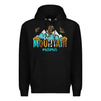 Black mountain mama Premium Hoodie - texasbilliewilder