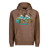 Chestnut mountain mama Premium Hoodie - texasbilliewilder