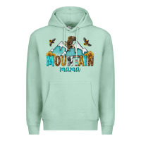 Seafoam mountain mama Premium Hoodie - texasbilliewilder