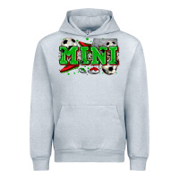 Heather Grey mini soccer Urban Hoodie - Zillion Design Studio
