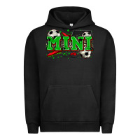 Pigment Black mini soccer Urban Hoodie - Zillion Design Studio