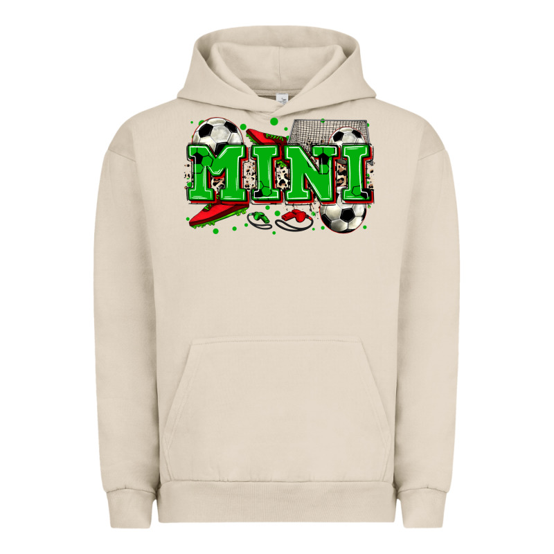 Mini Soccer Urban Hoodie by Zillion Design Studio | Teevron