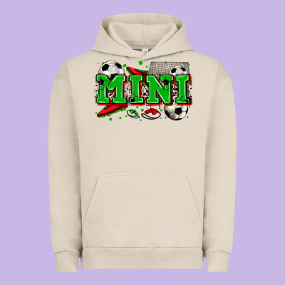 Mini Soccer Urban Hoodie Designed By Zillion Design Studio