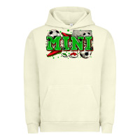 Pigment Pistachio mini soccer Urban Hoodie - Zillion Design Studio