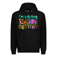 Black i'm fulfilling my destiny Premium Hoodie - Zillion Design Studio