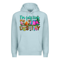 Blue Mist i'm fulfilling my destiny Premium Hoodie - Zillion Design Studio