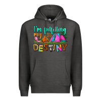 Charcoal Heather i'm fulfilling my destiny Premium Hoodie - Zillion Design Studio