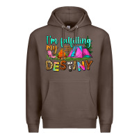 Coffee i'm fulfilling my destiny Premium Hoodie - Zillion Design Studio