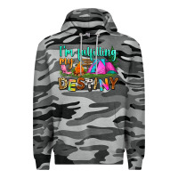 Slate Camo i'm fulfilling my destiny Premium Hoodie - Zillion Design Studio
