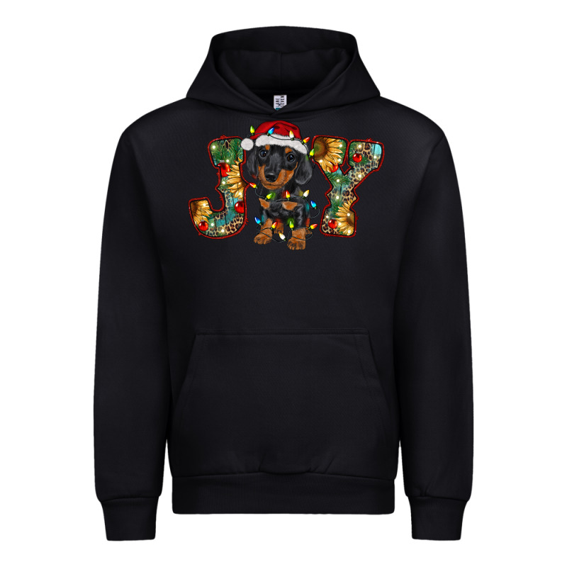 Dachshund Puppy Christmas Joy Urban Hoodie by RanaPortraitStore | Teevron