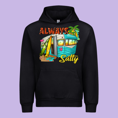 Always Salty With Caravan Urban Hoodie Designed By Texasbilliewilder