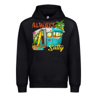 Black always salty with caravan Urban Hoodie - texasbilliewilder