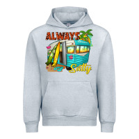 Heather Grey always salty with caravan Urban Hoodie - texasbilliewilder
