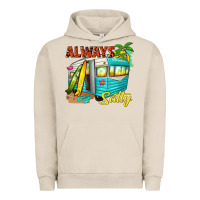 Pigment French Oak always salty with caravan Urban Hoodie - texasbilliewilder