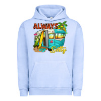 Pigment Grape Ice always salty with caravan Urban Hoodie - texasbilliewilder