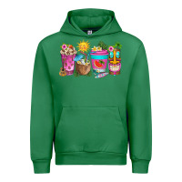 Emerald aloha coffe cups Urban Hoodie - texasbilliewilder