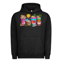Pigment Black aloha coffe cups Urban Hoodie - texasbilliewilder