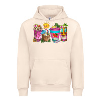 Sandshell aloha coffe cups Urban Hoodie - texasbilliewilder