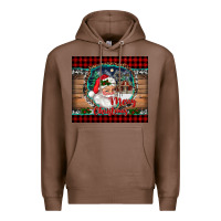 Chestnut merry christmas santa and farm Premium Hoodie - RanaPortraitStore