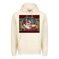 Tofu merry christmas santa and farm Premium Hoodie - RanaPortraitStore