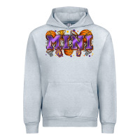 Heather Grey mini basketball Urban Hoodie - Zillion Design Studio