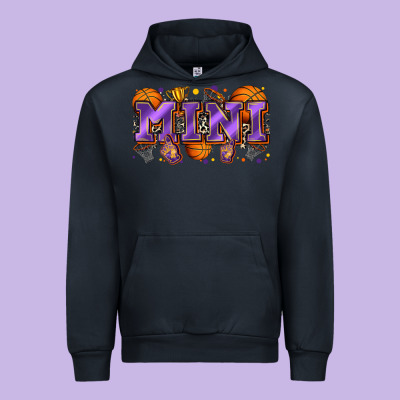 Mini Basketball Urban Hoodie Designed By Zillion Design Studio