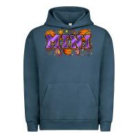 Pigment Midnight Navy mini basketball Urban Hoodie - Zillion Design Studio