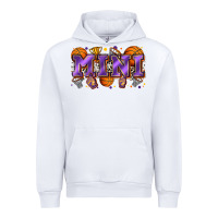 White mini basketball Urban Hoodie - Zillion Design Studio