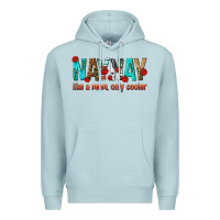 Blue Mist naynay like a mom only cooler Premium Hoodie - texasbilliewilder