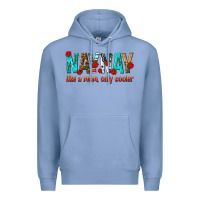 Colony Blue naynay like a mom only cooler Premium Hoodie - texasbilliewilder