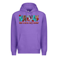 Purple naynay like a mom only cooler Premium Hoodie - texasbilliewilder