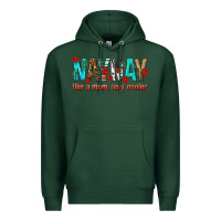 Sports Green naynay like a mom only cooler Premium Hoodie - texasbilliewilder