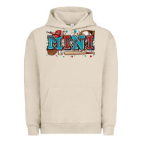 Pigment French Oak mini baseball Urban Hoodie - Zillion Design Studio
