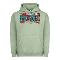 Pigment Oil Green mini baseball Urban Hoodie - Zillion Design Studio