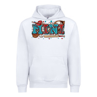 White mini baseball Urban Hoodie - Zillion Design Studio