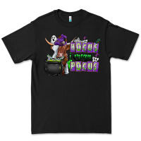 Black Hocus i Mean Pocus Premium Tee - CowhideDigitalArt