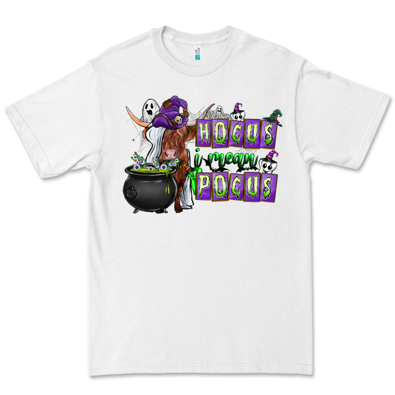 Hocus I Mean Pocus Premium Tee by CowhideDigitalArt | Teevron