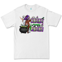 White Hocus i Mean Pocus Premium Tee - CowhideDigitalArt